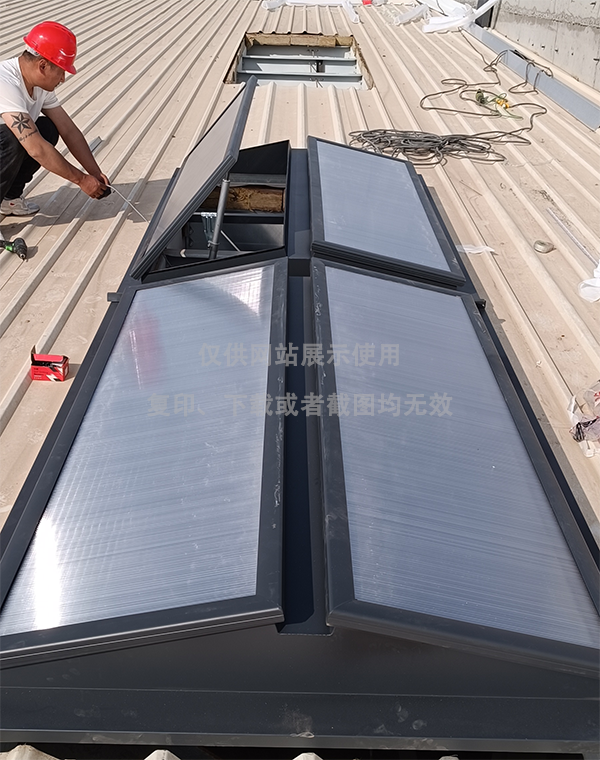 兰州王老吉生产车间西夏排烟天窗