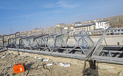 敦煌博物馆西夏排烟天窗