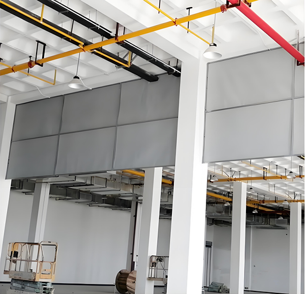 防火布西夏挡烟垂壁