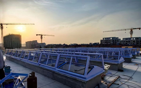 消防西夏排烟窗工作原理