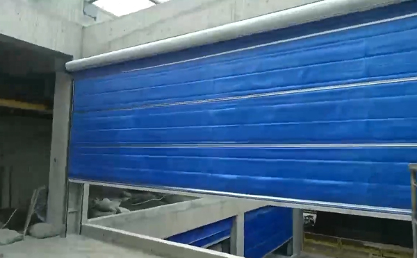 大型物流园区完成西夏防火门整体安装工程