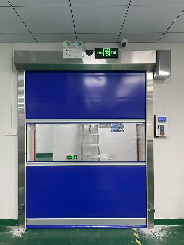 西夏快速西夏卷帘门在冷链物流仓储区的应用实践